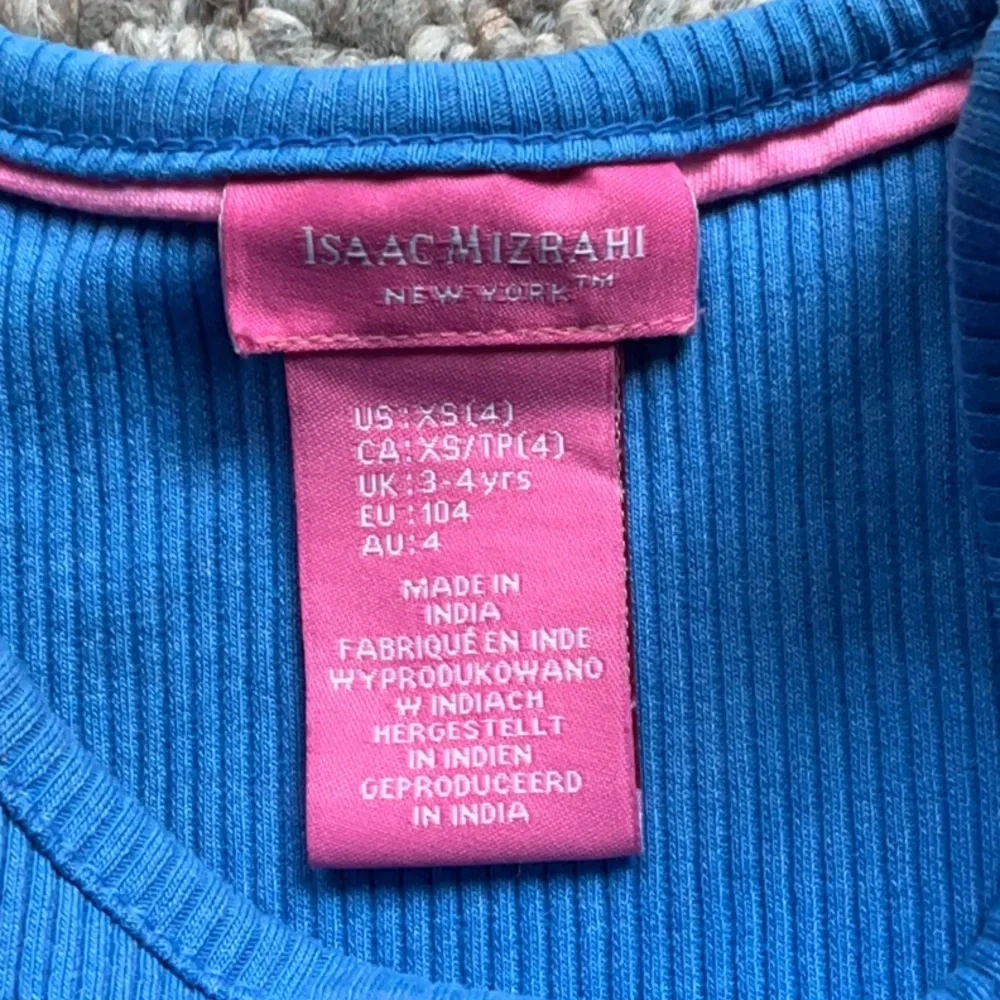 Ribbed Ruffle Sleeveless Tank (XS/4) - Picture 3 of 5